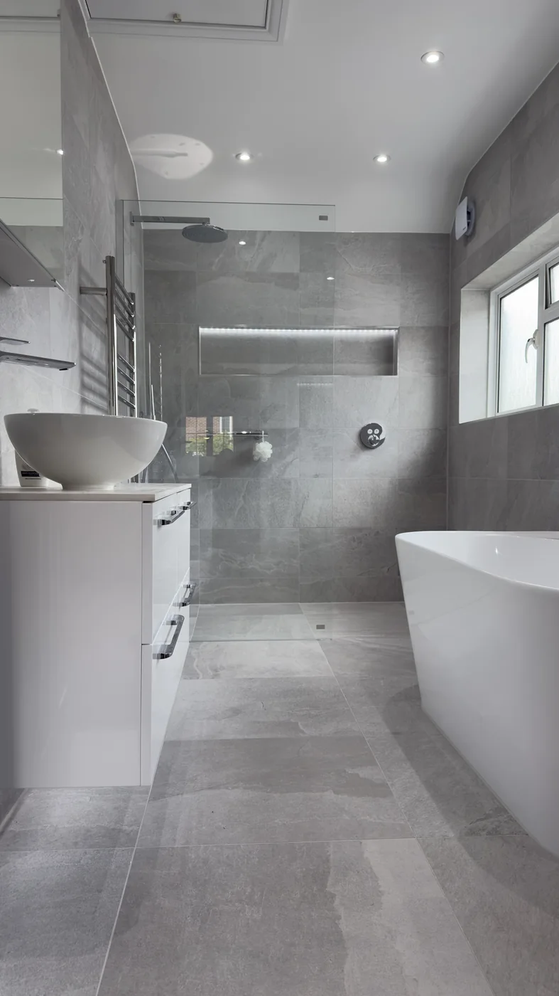 Luxury Stone Bathroom bathroom by Element Bathrooms