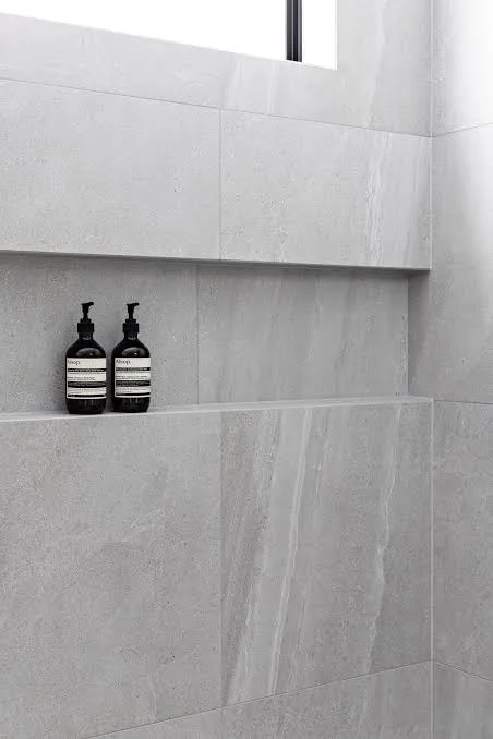 Mitred Edges — tiling detail by Element Bathrooms